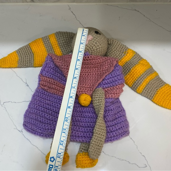 Crochet Rabbit bunny child backpack - Picture 10 of 10